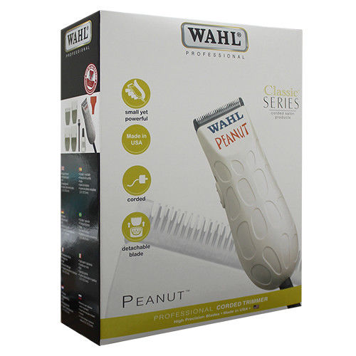 Wahl Professional White Peanut Trimmer #8655-408