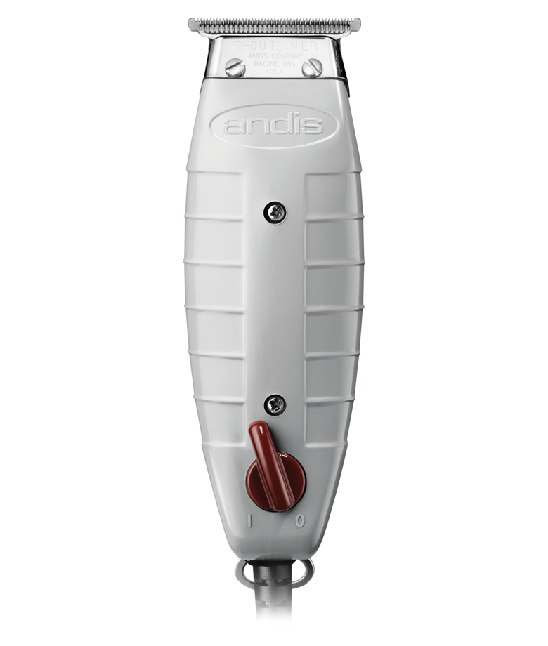 Andis 04710 T-Outliner Trimmer with T-shaped Blade, Gray