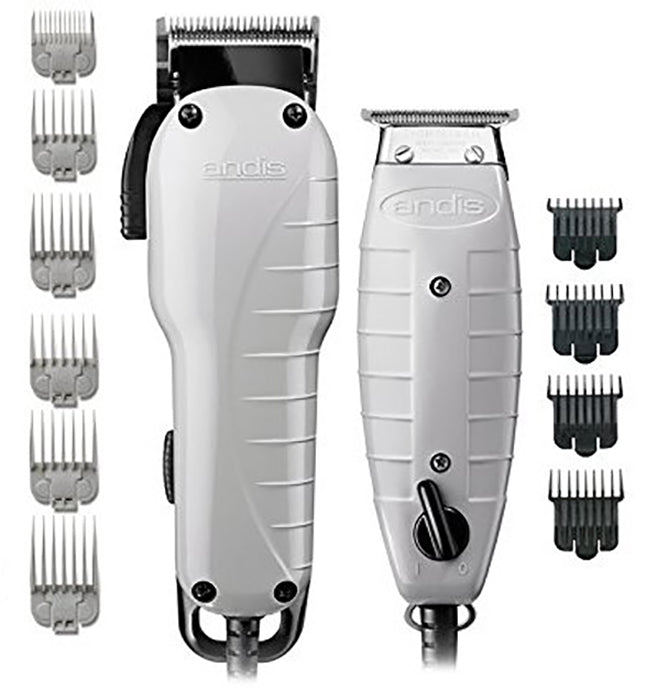 Andis 66325 Barber Combo Powerful Clipper & Trimmer Electric Razor