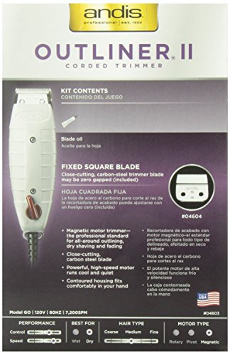 Andis Outliner II Square Blade Trimmer