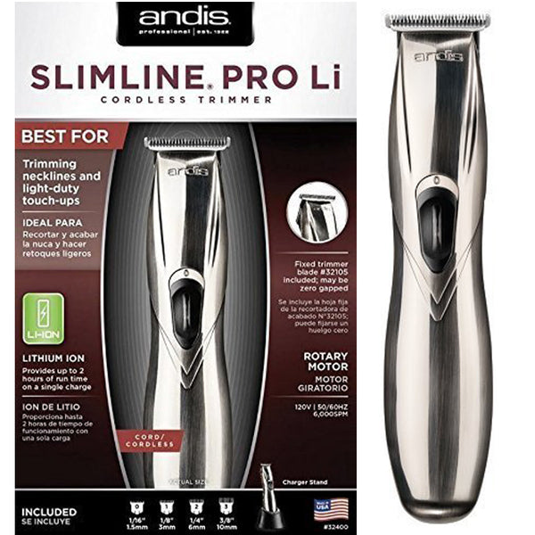 Andis 32400 Professional Slimline Pro Li T-Blade Trimmer