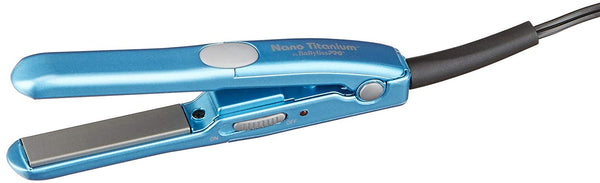 BabylissPro Nano Titanium ½" Mini Straightener & Pouch