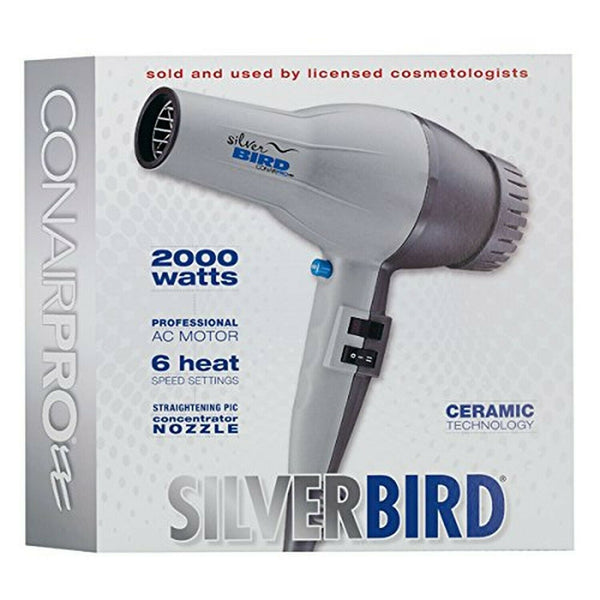 Conair Professional Silver Bird Hair Dryer SB307W