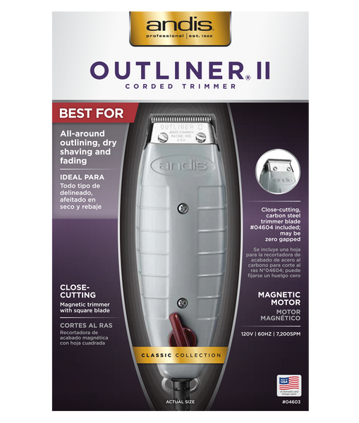 Andis Outliner II Square Blade Trimmer