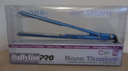 BabylissPro Nano Titanium Ultra Thin Straightener 1