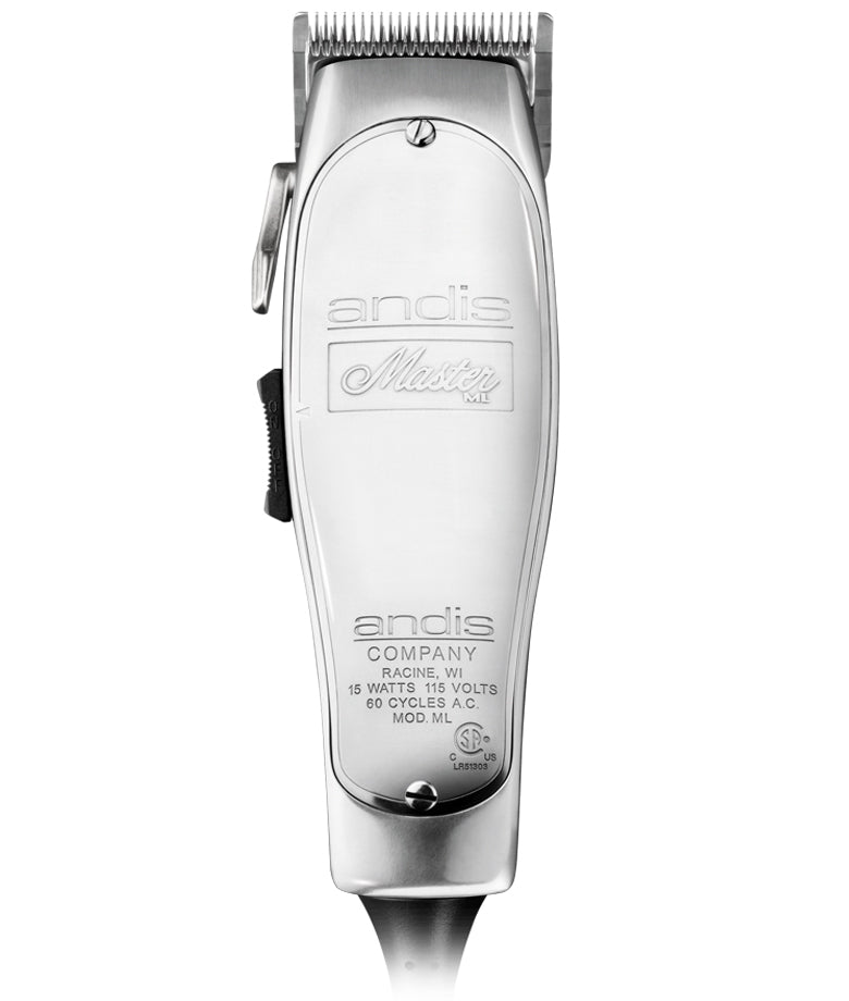 Andis Master Hair Clipper Adjustable Blade, Silver (01557)