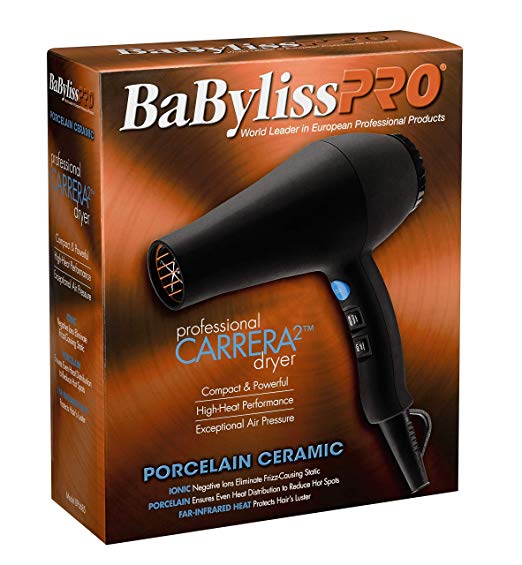 BabylissPro Porcelain Ceramic Carrera2 Dryer