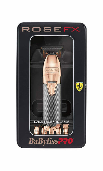 BabylissPro FX787RG Skeleton Cordless Trimmer - ROSE GOLD