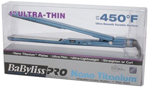 BabylissPro Nano Titanium Ultra Thin Straightener 1