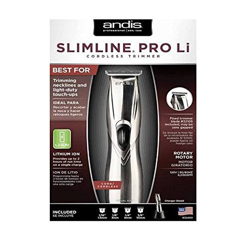 Andis 32400 Professional Slimline Pro Li T-Blade Trimmer