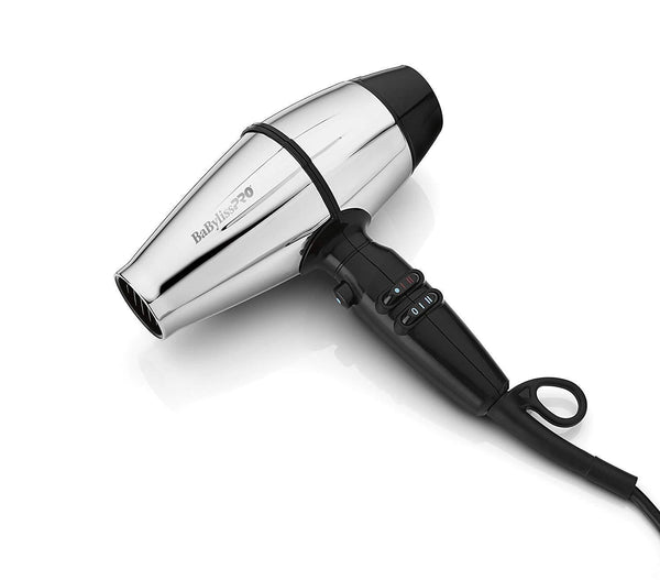 BabylissPro BABSS8000 STEELFX Ferrari Engine 200 Watt Blow Dryer