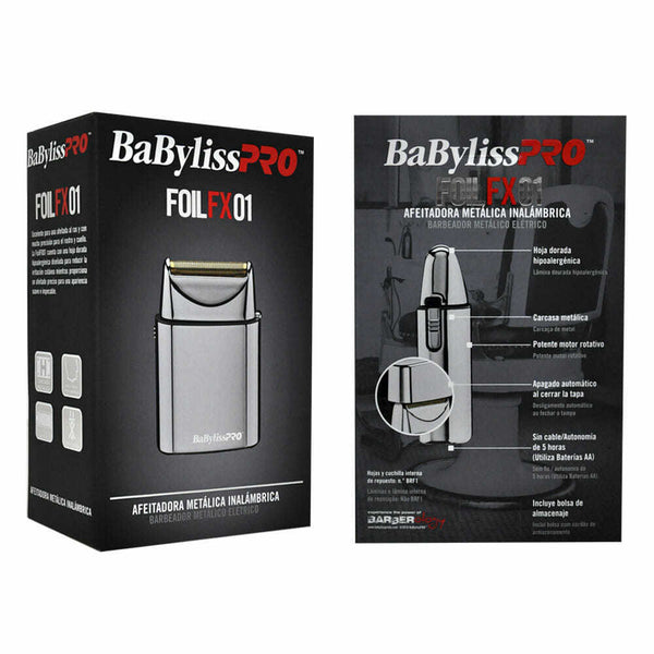 BabylissPro FOILFX01 Cordless Metal Single Foil FXFS1