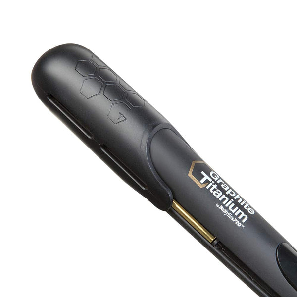 BabylissPro GXT Graphite Titanium Ionic Flat Iron 1-1/4" BGT183UC New