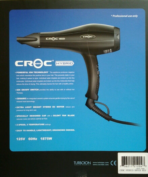 CROC Hybrid Dryer, Red