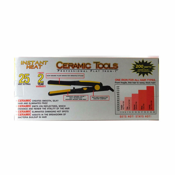 BabylissPro Ceramic Tools 1" Straightening Iron CT2555 110 - 220 Volts