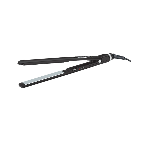 BabylissPro Nano Black 1" Titanium-Plated Ultra-Thin Straightening Flat Iron