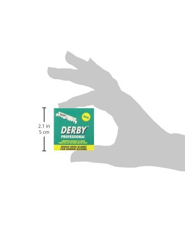 Derby Professional Single Edge Razor Blades, 100 Count