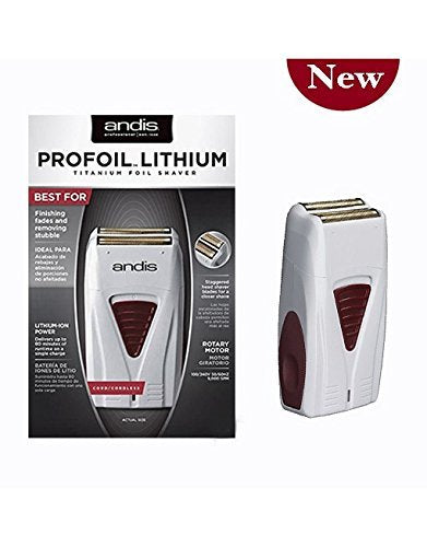 Andis Profoil Lithium Titanium Foil Bump Free Shaver with Bonus Andis Replace...