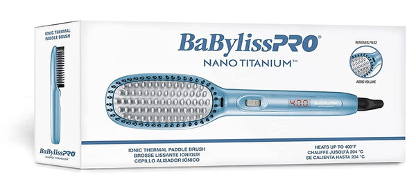 BabylissPRO Nano Titanium Ionic Thermal Paddle Brush (BNTPB1UC)