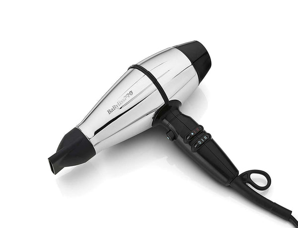 BabylissPro BABSS8000 STEELFX Ferrari Engine 200 Watt Blow Dryer