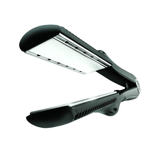 CROC Premium Wet/Dry Plate Titanium Flat Iron, Black, 1.5 Inch